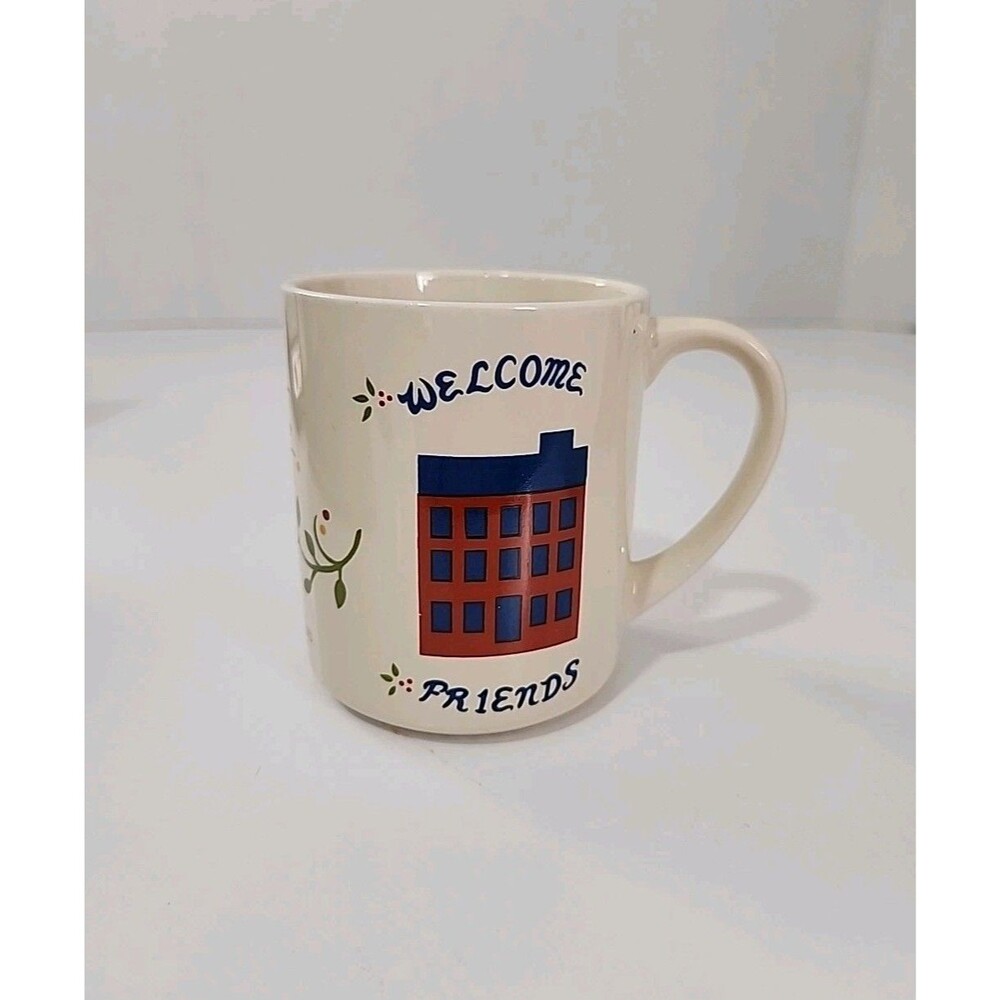 Vintage Welcome Friends Mug - 1985 CBK Ltd. Collectible